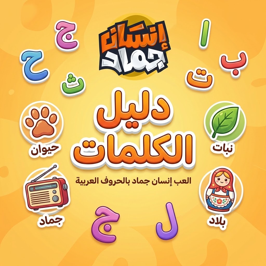 دليل الكلمات الشامل | إنسان جماد